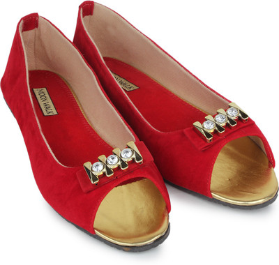 Moonwalk Bellies For Women(Red)
