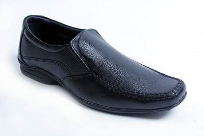 

Dolphin Miles Derby Slip On Shoes For Men(Black