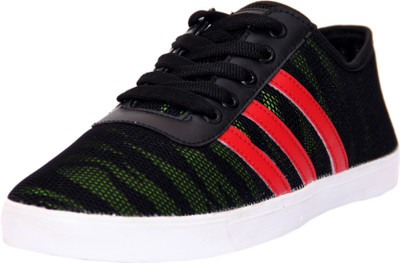

Shadows MESH CASUAL Casuals For Men(Black, Black/red