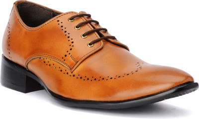 

Bruno Manetti 9950 Lace Up Shoes For Men(Tan), Teak