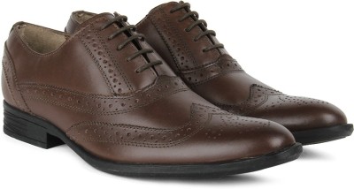 Bata PK223 Lace Up shoes For Men(Brown 