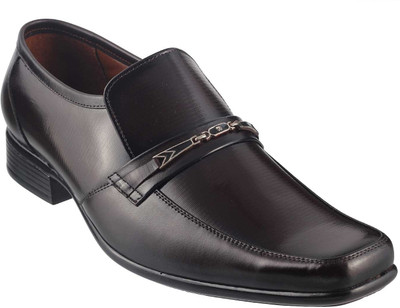 

Mochi Men Slip On Shoes For Men(Brown, 44;maroon