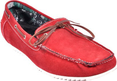 

Wave Walk Appealing Boat Shoes For Men(Red