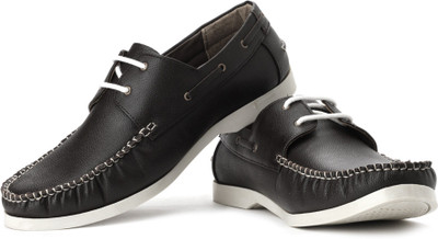 

Vulcan Knight Boat Shoes For Men(Black