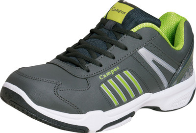

Campus Cliff Running Shoes For Men(Grey, Green)