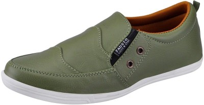 

FAUSTO Stylish Casuals For Men(Olive), Green