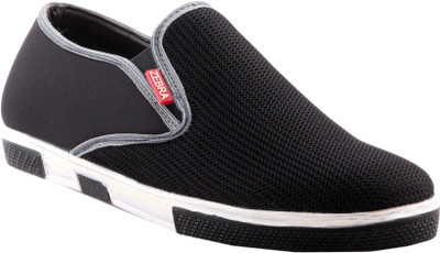 

Zebra Mens Memory Form Loafers For Men(Black
