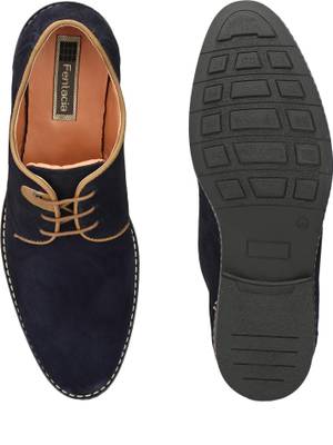 Fentacia Suede Semi-Formal Lace Up
