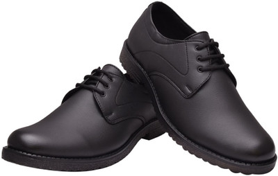

John Karsun Wonder Lace Up Shoes For Men(Black)