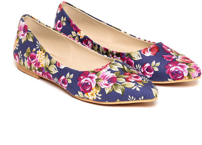 

TEN TEN Women's Blue Bellerinas Bellies For Women(Blue)