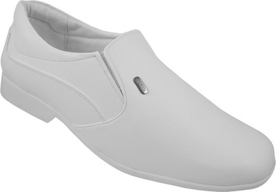 

Action White Formal Shoe Walking Shoes For Men(White, White-06