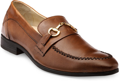 

Teakwood Slip On Loafers For Men(Tan