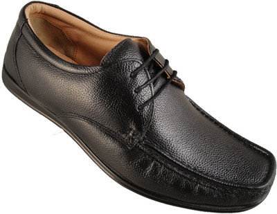 

Action Black Formal Shoe Lace Up For Men(Black), Black-02