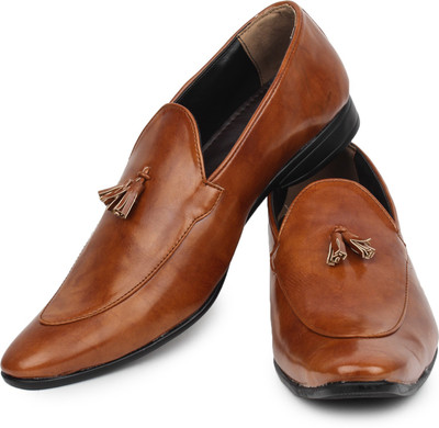 

Beonza Party Wear Shoes For Men(Tan)