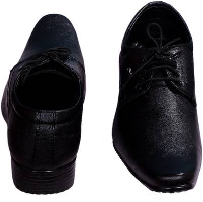 Smoky Black Party Lace Up Shoes