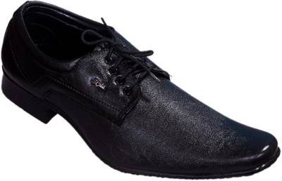 Smoky Black Party Lace Up Shoes