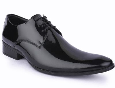 

Buckle Up MENS LEATHER SHOES BU1100_BLACK-Size- Slip On For Men(Black