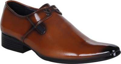 

Kraasa Elegant OfficeWear Lace Up For Men(Tan