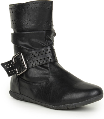 

Stylistry Maxis Black Boots For Women(Black