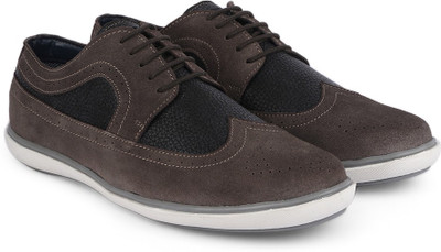 

Provogue Genuine Leather Corporate Casuals For Men(Grey