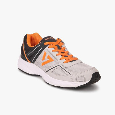 

SEVEN by M.S. Dhoni Nevada-Lt.Grey/Pweter/Orange Running Shoes For Men(Grey, Orange