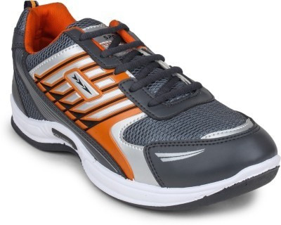 Columbus Running Shoes For Men(Grey), Orange grey