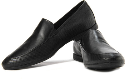 

Clarks Gentleson Step Loafers For Men(Black, Black leathe