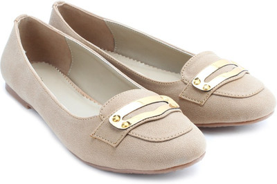 

Bata METALLIC Bellies For Women(Beige, Beige yellow