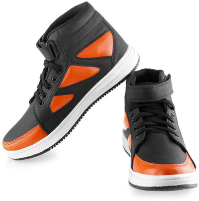 

U2 Sneakers For Men(Orange, Black, Dark orange
