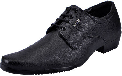 

FAUSTO Lace Up For Men(Black