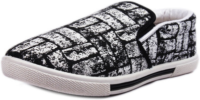 

Scantia V2-Black Loafers For Men(Black, White