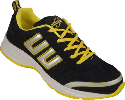 

Action Synergy 7147 Black/Yellow Walking Shoes For Men(Black, Yellow)
