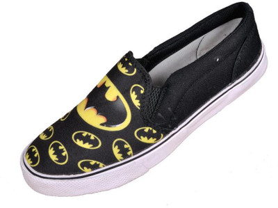 Red Fox Casual Shoes For Men(Black, Yellow