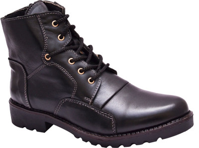 

Bxxy Genuine Leather Boots For Men(Black