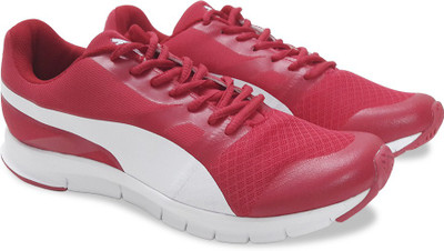 Puma Flexracer DP Sneakers For Men(Red, Rose red-white