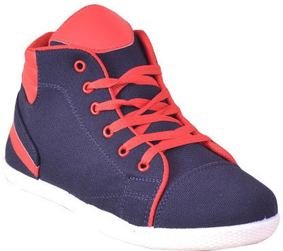 Ajay Footwear Casual Shoes For Men(Red)