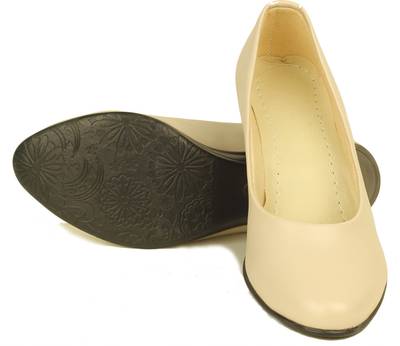 Select Beige Slip On Shoes