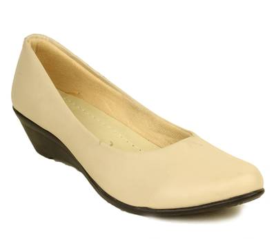 Select Beige Slip On Shoes