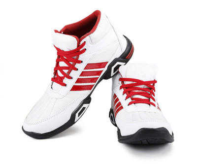 

Footfad Casuals For Men(White, Red