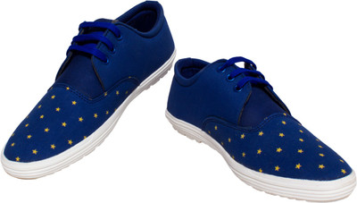 

Prakum Canvas Shoes For Men(Navy)