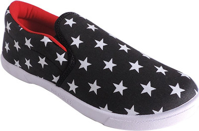 

Elligator ELG1706TR Canvas Shoes For Men(Black, Blck1706
