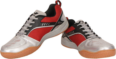 

Nivia Appeal Badminton Shoes For Men(Multicolor, Maroon::silver