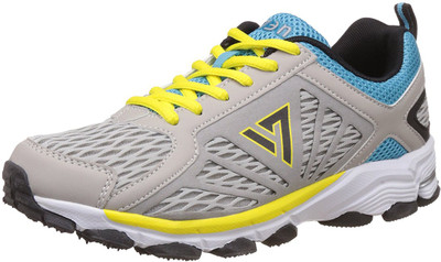 

SEVEN by M.S. Dhoni Hogun-Silver/Blue Atoll/Butter cup/Black Running Shoes For Women(Silver, Blue, Black