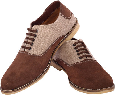 

Moladz Pavia Corporate Casuals For Men(Brown, Choco