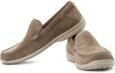 

Clarks Un Sand6 Loafers For Men(Beige, Taupe nubuck