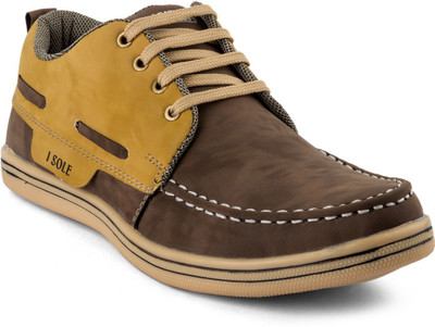 

Isole Casuals For Men(Brown, Yellow