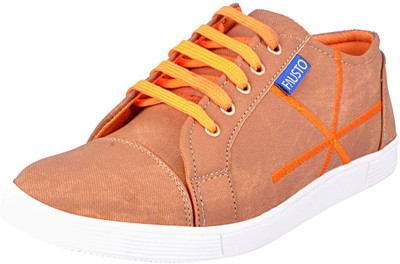 

FAUSTO Tan Men's Sneakers For Men(Tan)
