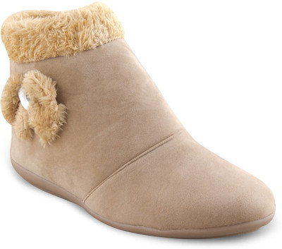

Pink Fever Boots For Women(Beige