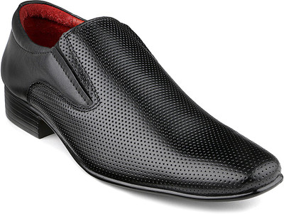 

Escaro Leather Slip On For Men(Black