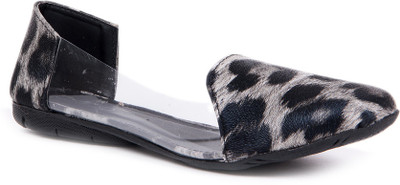 

Sindhi Footwear Women Loafers For Women(Grey, Black)